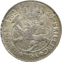1763 24 skilling Frederik V, 1+/01