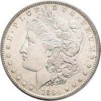 1884 USA dollar Philadelphia, 01