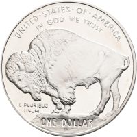 2001 P USA 1 dollar, American Buffalo, proof