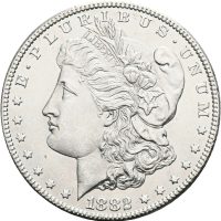 1882 CC USA dollar Carson City, 0/01