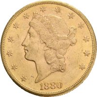 1884 S USA 20 dollar San Fransisco, 01