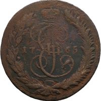 1765 MM Russland 5 kopek Catharina II, 1