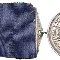 Christiania Roklub, konkurranse i Holtekilen 23.8.1908, sølv, 34,5 mm, 01