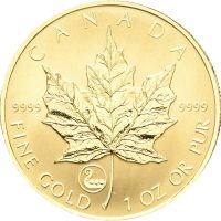2001 Canada 50 dollar Elizabeth II, 1 oz .9999 gull, opplag 1000 stk., proof