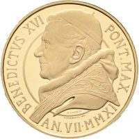 2011 Vatikanet 20 euro Benedikt XVI (2005-2013), 6 g .917 gull, proof