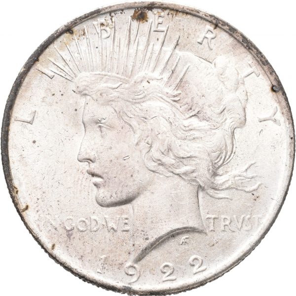 1922 USA dollar, Philadelphia, 0/01