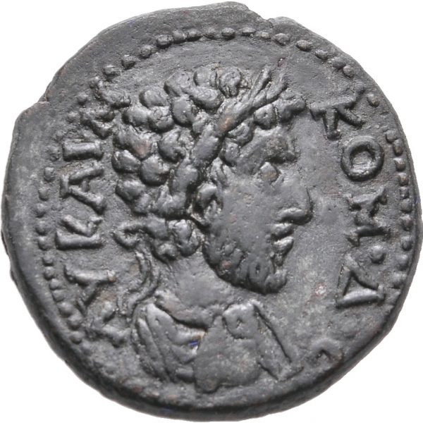 MOESIA, Istrus Æ 25,5 mm Commodus (177-192 e.Kr.), 11,26 g, 1+/01