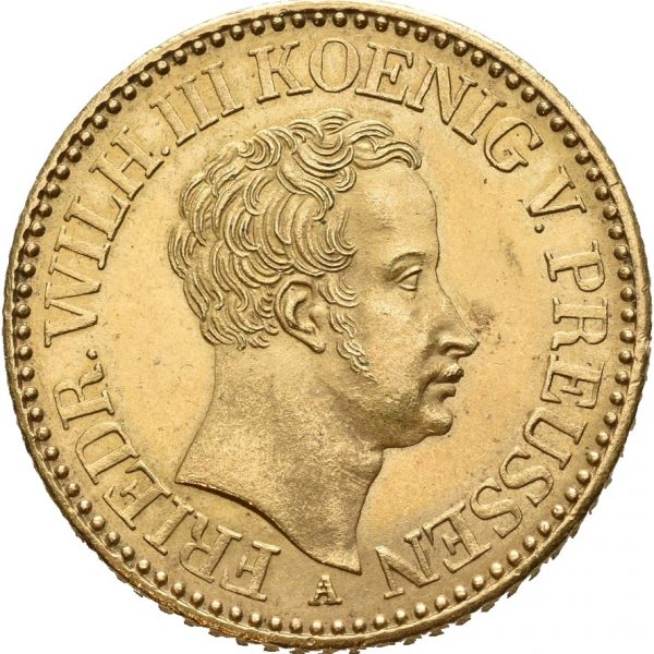 1839 A Preussen 2 Friedrich d’or Friedrich Wilhelm III, 01