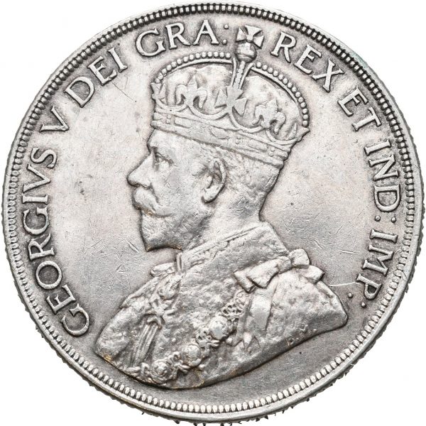 1936 Canada 1 dollar George V, 1+/01