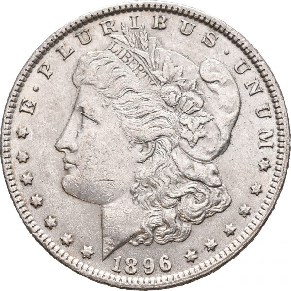 1896 USA 1 dollar, Philadelphia, 01