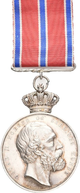 Oscar II. For ædel daad 2. klasse, 01