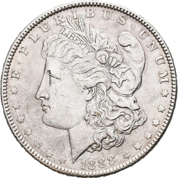 1888  USA dollar, Philadelphia, 0/01