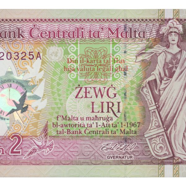 2000 Malta 2 liri BCM20325A, 0