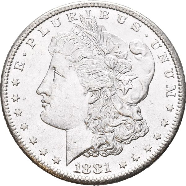 1881  USA dollar, San Francisco, 0