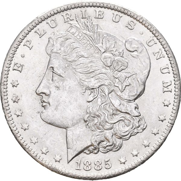 1885 USA dollar, New Orleans, 0/01