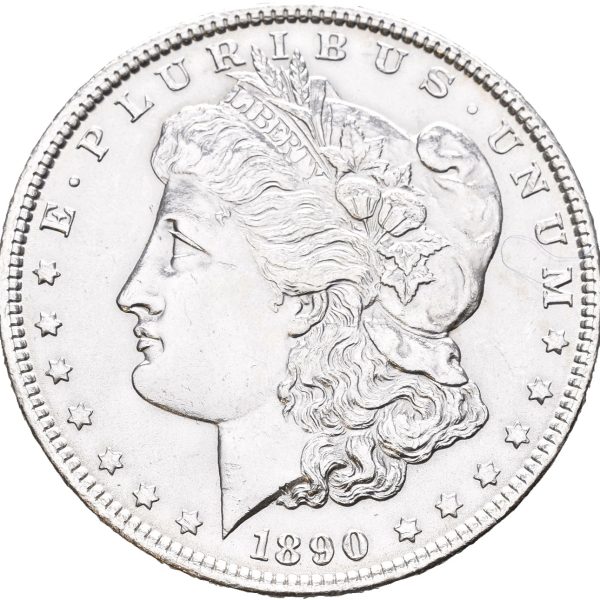 1890 USA dollar, Philadelphia, 0/01