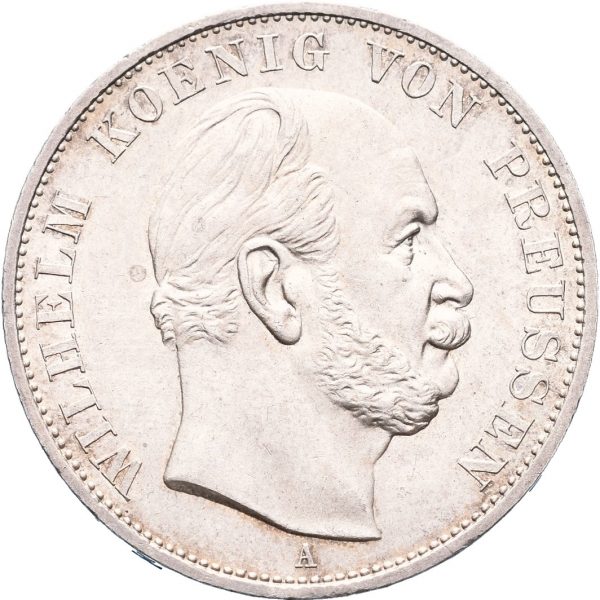 1871 Preussen 1 thaler Wilhelm, 0