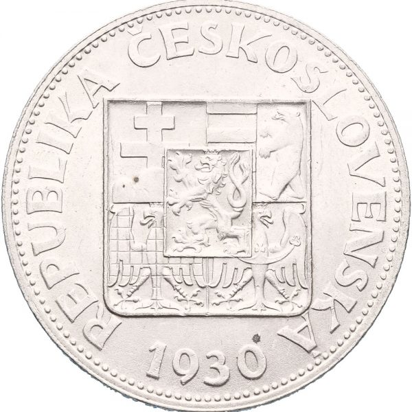 1930 Tsjekkoslovakia 10 korun, 0