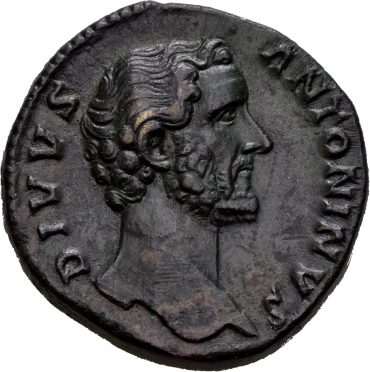 Divus Antoninus Pius sestertius – en utsøkt minnemynt –