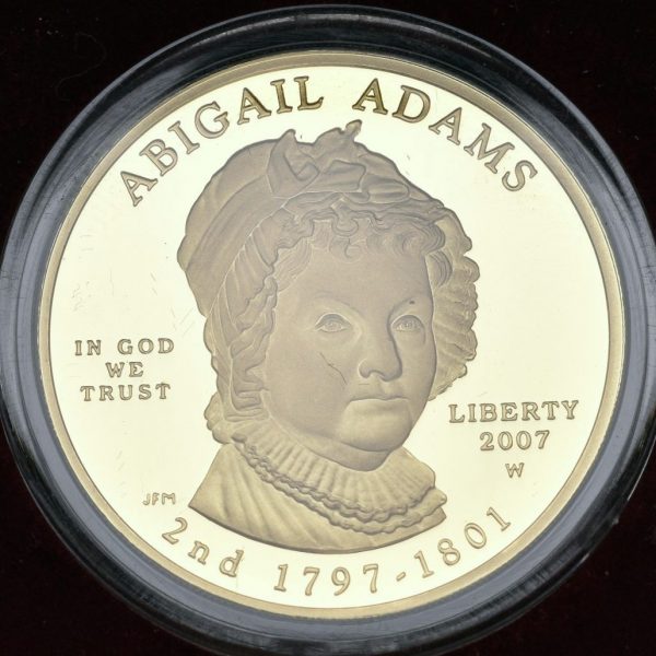 2007  USA 10 dollars Abigail Adams, proof