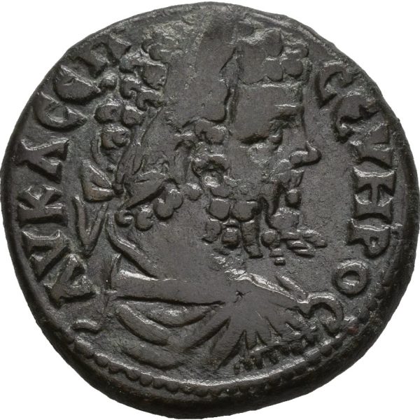 Marcianopolis Æ 25 mm Septimius Severus (193 – 211 e. Kr.), 10,81 g, Roma, 1+