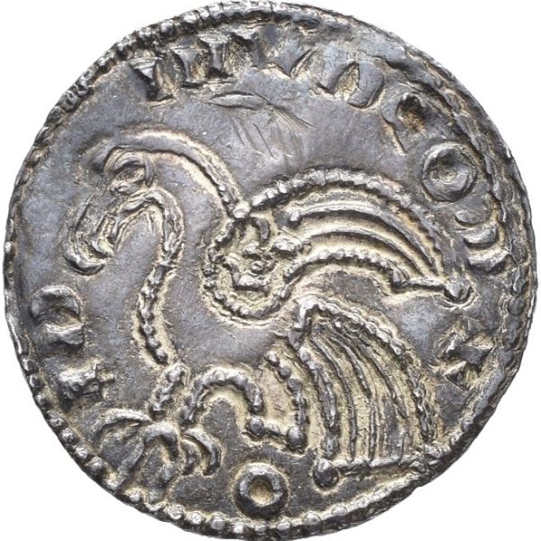 1042-1047  Danmark penning (0,97 g) Magnus den gode, Lund, 01