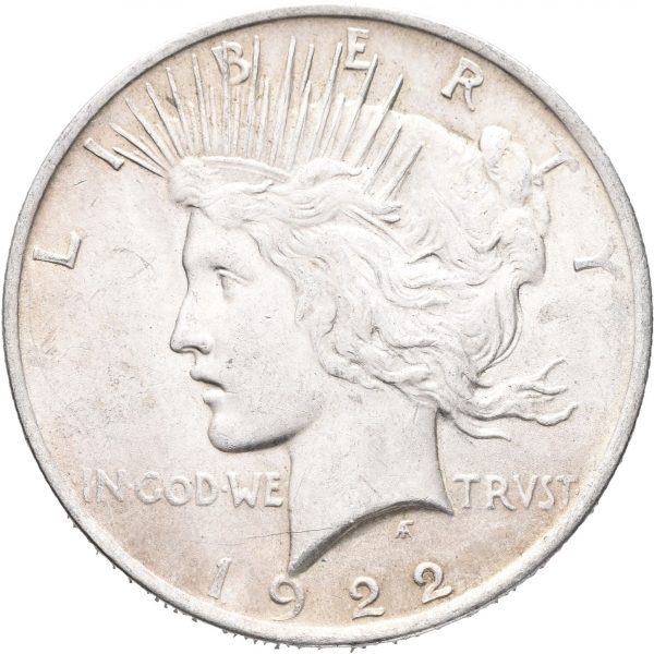 1922  USA dollar, Philadelphia, 0/01