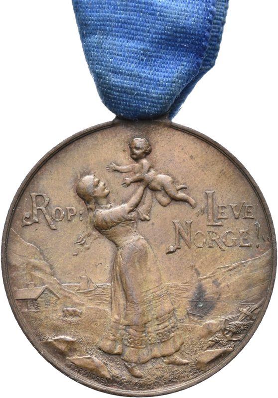 10. desember. Throndsens medaljer