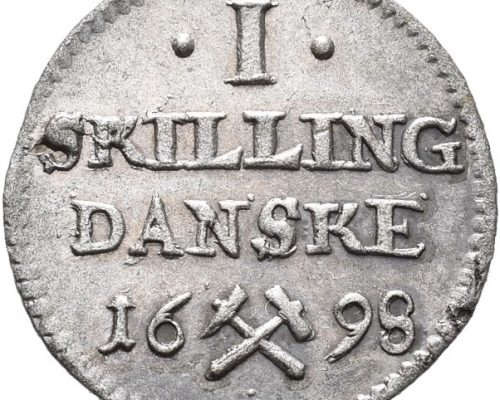 15. desember. Flott 1 skilling fra 1698