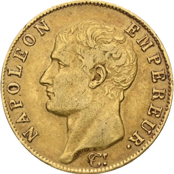 år 13 Frankrike 40 francs Napoleon Bonaparte (1804-1805), Paris, 1/1+