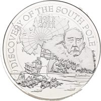 2011 Belgia 10 euro R. Amundsen, proof