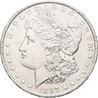 1897 USA dollar, Philadelphia, 01