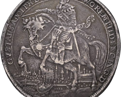 Gustav II Adolf — 2 riksdaler 1633