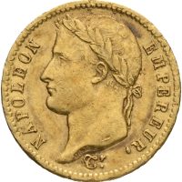 1811 A Frankrike 20 francs Napoleon I Bonaparte, 1