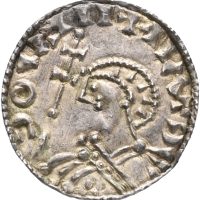 Danmark penning Magnus den gode (1042-1047), 1,01 g, Lund, Hbg. 1, 01