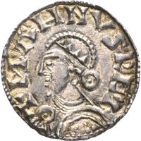 Danmark penning Magnus den gode (1042-1047), Lund, Hbg. 6, 01