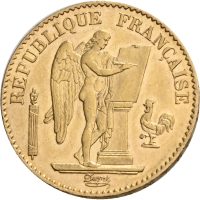 1878 A Frankrike 20 francs, 01