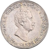 1855 12 skilling Oscar I, 01