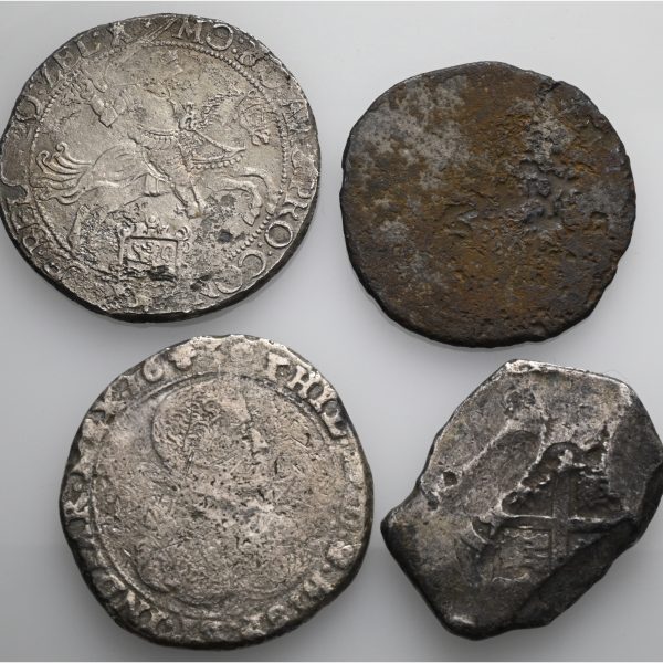 Ulike land mynter fra Rundefunnet, lott 4 mynter, VK