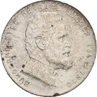 1935  Østerrike 2 schilling Lueger, 12 g .640 sølv, 01