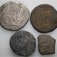 Ulike land mynter fra Rundefunnet, lott 4 mynter, VK