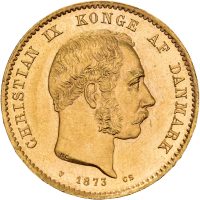 1873 Danmark 20 kroner Christian IX, 01