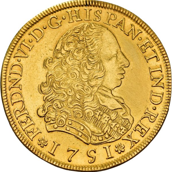 1790 Peru 8 escudos Ferdinand IV, Lima, 24,83 g gull, 01