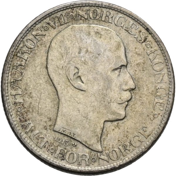 1915 50 øre Haakon VII, 1