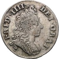 1702 Danmark 8 skilling Frederik IV, 1