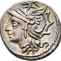104 f. Kr. AR denarius L. Appuleius Saturninus, 3,95 g, Roma, 01