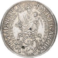 1626 Salzburg Reichsthaler Paris von Lodron, blanketfeil, 1/1+