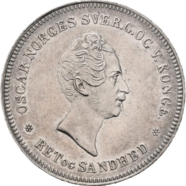 1846 1/2 speciedaler Oscar I, 01