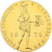 1974 Nederland dukat, 0/01
