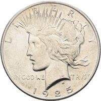1925 USA dollar, Philadelphia, 0/01